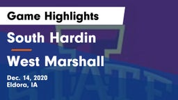 South Hardin  vs West Marshall  Game Highlights - Dec. 14, 2020