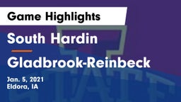South Hardin  vs Gladbrook-Reinbeck  Game Highlights - Jan. 5, 2021