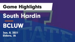 South Hardin  vs BCLUW  Game Highlights - Jan. 8, 2021