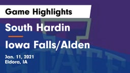 South Hardin  vs Iowa Falls/Alden  Game Highlights - Jan. 11, 2021