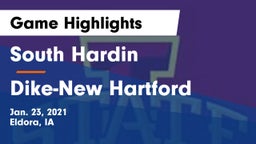 South Hardin  vs ****-New Hartford  Game Highlights - Jan. 23, 2021