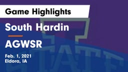 South Hardin  vs AGWSR  Game Highlights - Feb. 1, 2021