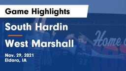 South Hardin  vs West Marshall  Game Highlights - Nov. 29, 2021