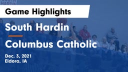 South Hardin  vs Columbus Catholic  Game Highlights - Dec. 3, 2021