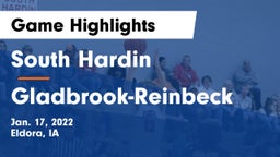 South Hardin  vs Gladbrook-Reinbeck  Game Highlights - Jan. 17, 2022