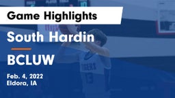 South Hardin  vs BCLUW  Game Highlights - Feb. 4, 2022