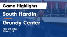 South Hardin  vs Grundy Center  Game Highlights - Jan. 20, 2023