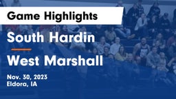 South Hardin  vs West Marshall  Game Highlights - Nov. 30, 2023