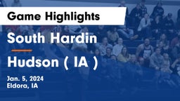 South Hardin  vs Hudson   ( IA ) Game Highlights - Jan. 5, 2024