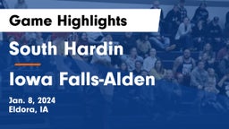 South Hardin  vs Iowa Falls-Alden  Game Highlights - Jan. 8, 2024