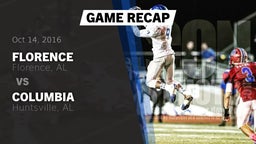 Recap: Florence  vs. Columbia  2016