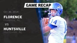 Recap: Florence  vs. Huntsville  2014