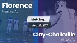 Matchup: Florence  vs. Clay-Chalkville  2017