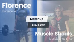 Matchup: Florence  vs. Muscle Shoals  2017