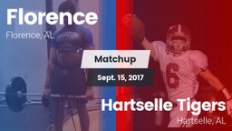 Matchup: Florence  vs. Hartselle Tigers 2017