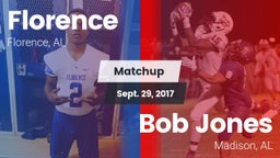 Matchup: Florence  vs. Bob Jones  2017