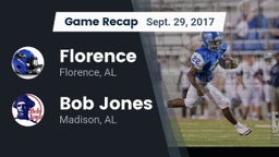 Recap: Florence  vs. Bob Jones  2017