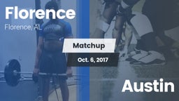 Matchup: Florence  vs. Austin 2017