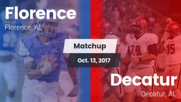 Matchup: Florence  vs. Decatur  2017