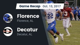Recap: Florence  vs. Decatur  2017