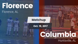 Matchup: Florence  vs. Columbia  2017