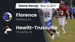 Recap: Florence  vs. Hewitt-Trussville  2017
