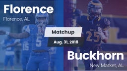 Matchup: Florence  vs. Buckhorn  2018