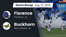 Recap: Florence  vs. Buckhorn  2018