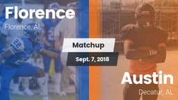 Matchup: Florence  vs. Austin  2018