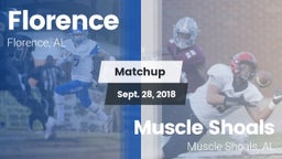 Matchup: Florence  vs. Muscle Shoals  2018