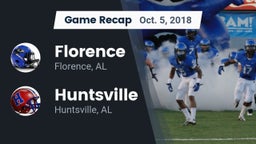 Recap: Florence  vs. Huntsville  2018
