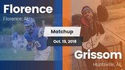 Matchup: Florence  vs. Grissom  2018
