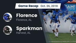 Recap: Florence  vs. Sparkman  2018
