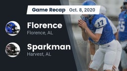 Recap: Florence  vs. Sparkman  2020