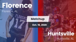 Matchup: Florence  vs. Huntsville  2020