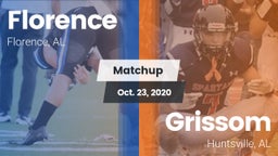Matchup: Florence  vs. Grissom  2020