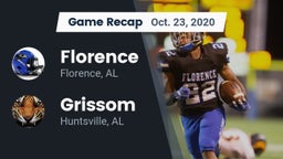 Recap: Florence  vs. Grissom  2020