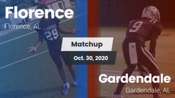 Matchup: Florence  vs. Gardendale  2020
