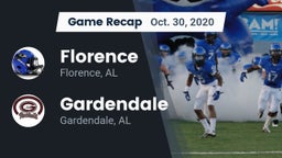 Recap: Florence  vs. Gardendale  2020