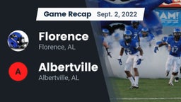 Recap: Florence  vs. Albertville  2022