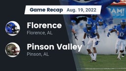 Recap: Florence  vs. Pinson Valley  2022