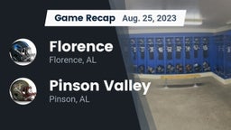 Recap: Florence  vs. Pinson Valley  2023