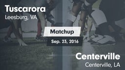 Matchup: Tuscarora vs. Centerville  2016