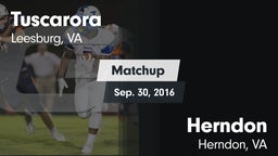 Matchup: Tuscarora vs. Herndon  2016