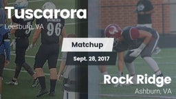 Matchup: Tuscarora vs. Rock Ridge  2017
