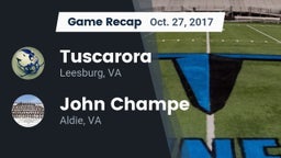 Recap: Tuscarora  vs. John Champe   2017