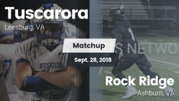 Matchup: Tuscarora vs. Rock Ridge  2018