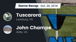 Recap: Tuscarora  vs. John Champe   2018