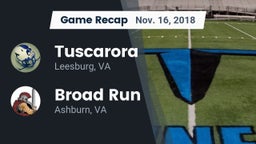 Recap: Tuscarora  vs. Broad Run  2018