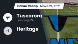 Recap: Tuscarora  vs. Heritage 2021